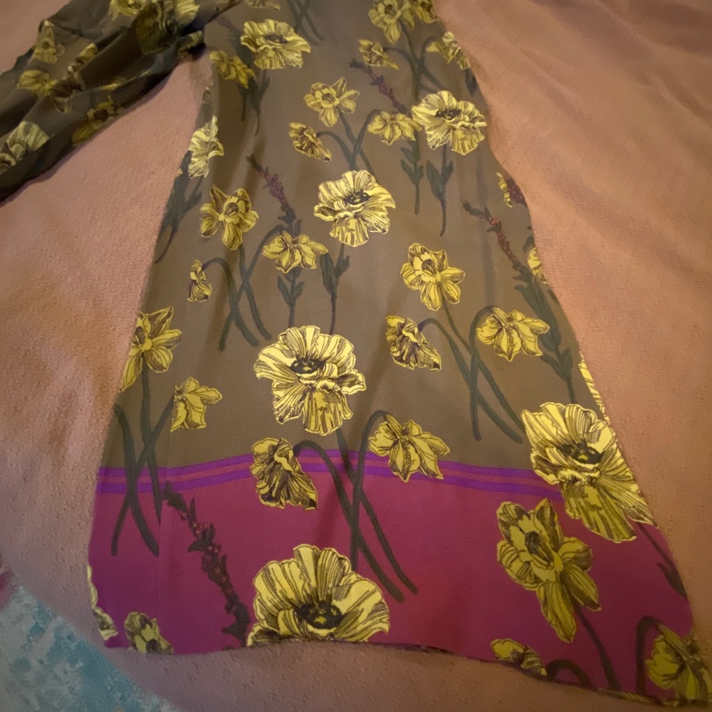 Maeve by Anthropologie Terrace floral wide leg pants